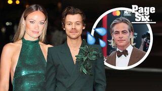 Olivia Wilde: Harry Styles didn't spit on Chris Pine, people look for 'drama'Olivia Wilde: Harry Styles didn't spit on Chris Pine, people look for 'drama'