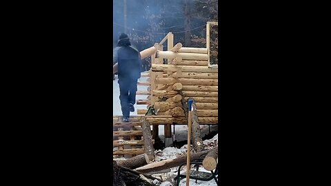 Lincoln Logs! #logcabin #logcabinbuild