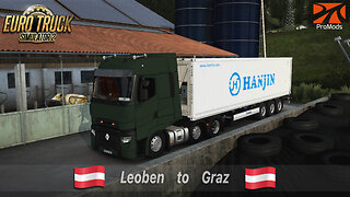 ETS2 | ProMods | Renault T 520 | Leoben AT to Graz AT | Reefer Container 24t