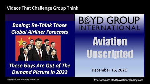Boeing: Re-Think Those Global Airliner Forecasts