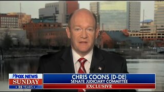 Dem Sen Coons EXCUSES Chuck Schumer For Threatening SCOTUS Justice's