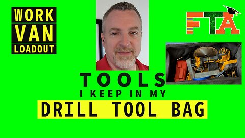 Drill-Saw Tool Bag | Information Technology Tools | Van Loadout | Make Money as a Freelance IT Tech