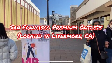 Walkin n Shopin: San Francisco Premium Outlets in Livermore, California. Moncler, Nike, Under Armour