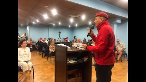 Curtis Sliwa Speaks at Queens Village Republican Club