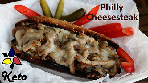 Philly Cheesesteak Sandwich – keto budget recipe with gluten free buns