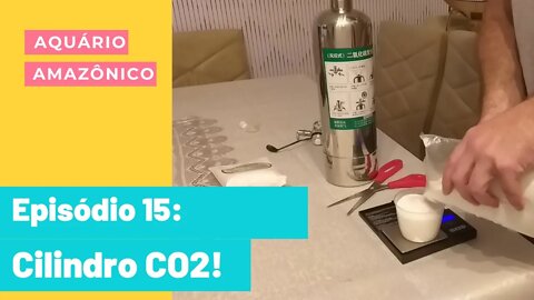 🔴 Cilindro de CO2 Usando Bicarbonato e Ácido Cítrico - Aquários Plantados