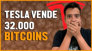 TESLA VENDEU 32.000 BITCOINS! E AGORA?