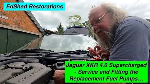 Jaguar XKR Super Charged 4.0 Modern Classic Convertible Super Car Fuel Pump Fitting the EdShed Way