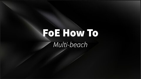 How to multi-beach