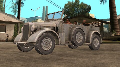 Drive By w Kfz 15 Horch ( GTA San Andreas car mod )