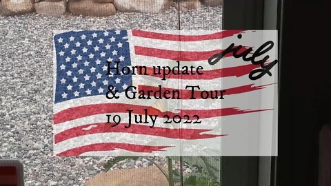 Horn Update and garden tour