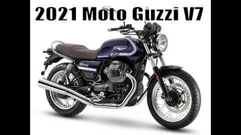 2021 Moto Guzzi V7 Stone & V7 Special