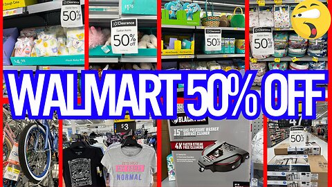 Walmart 50% Off Clearance Deals💙🔥Walmart Clearance Run Deals💙🔥Walmart Deals