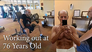 WORKING OUT at 76 YEARS OLD & 140 lbs. living a CARNIVORE lifestyle