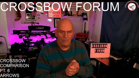 CROSSBOW FORUM CROSSBOW COMPARSION PT 6 ARROWS