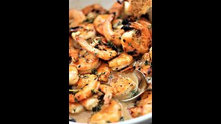 Amazing Grilled Lemon Butter Shrimp