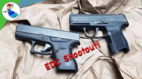 Glock 43 vs Sig P365 // My EDC Showdown!