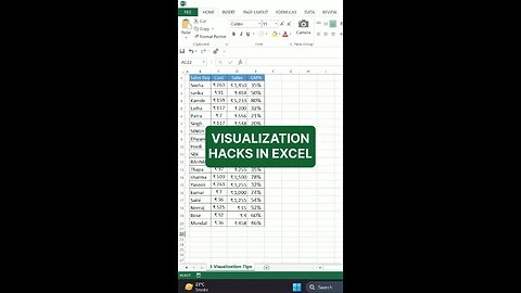 learn Excel with simple hacks part 1