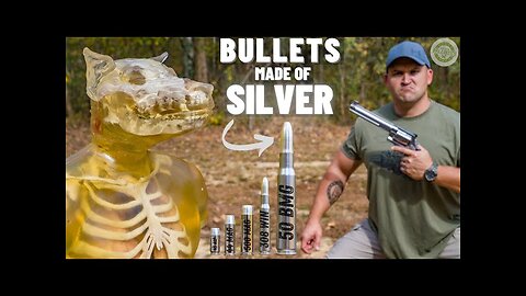 WEREWOLF DEFENSE!!! (Pure Silver 50 BMG, 500 S&W, 12 Gauge & More)