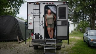 Solo Female lives nomadically for years in a Car, Van and Truck Camper. Vanlife tour + documentary.