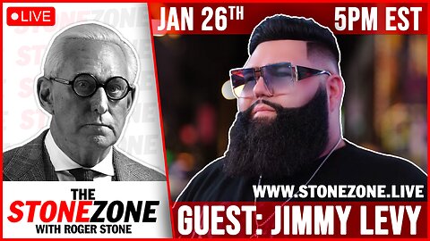 Anti-NWO Award Winning Billboard Artist Jimmy Levy Enters the StoneZONE w/ Roger Stone