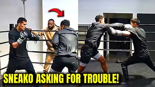 Sneako SPARS Anderson Silvas Son. Wants To Fight Dillon Danis?