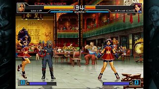 The King of Fighters 2002: Unlimited Match - Whip vs Athena - No Commentary 4K