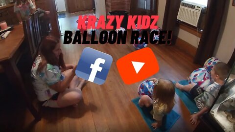 Balloon Race | Krazy Kidz Creations