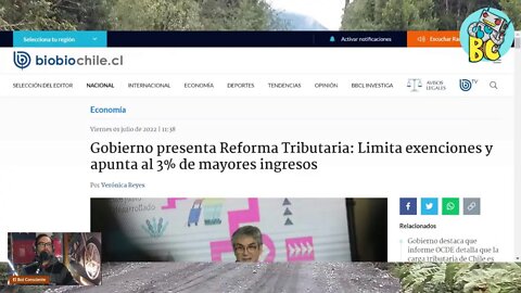 Gobierno de Chile presenta Reforma Tributaria: Limita exenciones y apunta al 3% de mayores ingresos