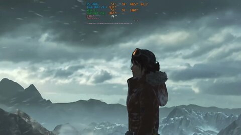 Ryzen 5 3400G + Vega 11 Benchmark do Rise of the Tomb Raider.