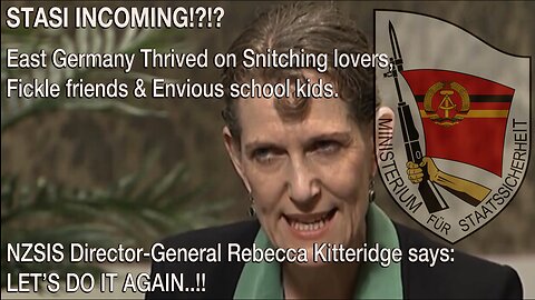 STASI INCOMING!?!? East Germany Thrived on Snitching lovers, Fickle friends & Envious school kids.