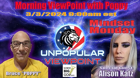 Morning ViewPoint with Poppy - Mindset Monday with Special Guest Alison Katz