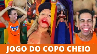 JOGO DO COPO CHEIO COM A TURMA DO CARLINHOS MAIA NA CASA DA BARRA