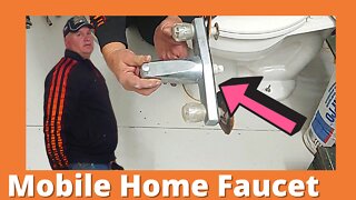 How to Remove a Mobile Home Bathtub Faucet