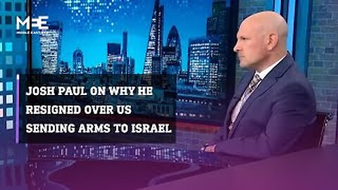 Former US State Department official Josh Paul on why he resigned over US arms transfers to Israel
