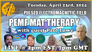 Talking Stick Show - Learning more about PEMF Mat Therapy with guest Paul Lowe from Lifemat!