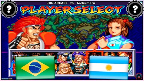 World Heroes 2 Jet (JDN ARCADE Vs. Tochumaru) [Brazil Vs. Argentina]