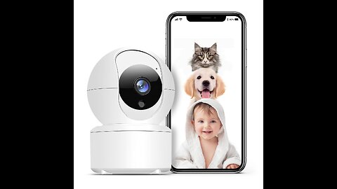 2K Smart Security Camera for Baby Monitor, Wireless Security Home Camera with Night VisionMoti...