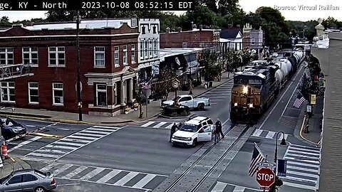 Good Samaritans Push Mom And Kids In Stalled SUV Out Of Moving Train's Path