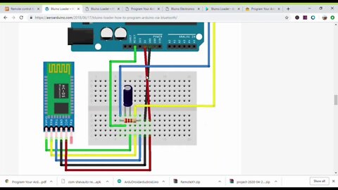 Bluino Loader Circuit. How to program Arduino via Bluetooth Directly