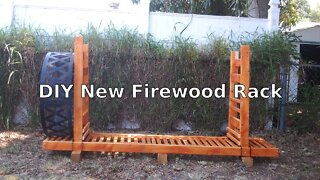 DIY Firewood Rack