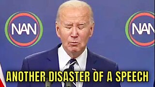 Biden was a MESS at Today’s Speech…and was that a FAKE CROWD?