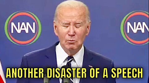 Biden was a MESS at Today’s Speech…and was that a FAKE CROWD?
