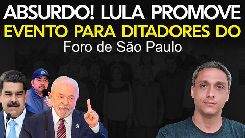 LULA organiza evento com os maiores narcotraficantes e ditadores do mundo em Brasília.