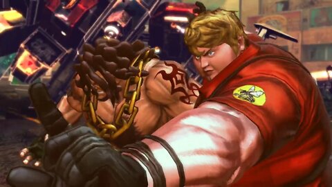 Street Fighter X Tekken: Guy & Marduk vs Bob & Marduk - 1440p No Commentary