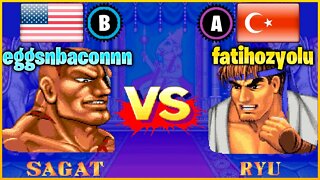 Street Fighter II': Champion Edition (eggsnbaconnn Vs. fatihozyolu) [U.S.A Vs. Turkey]