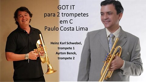 Música Brasileira para trompete - (GOT IT, Paulo Costa Lima) por Heinz Karl Schwebel e Ayrton Benck