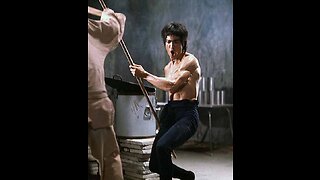 Cross kick Studio Films Bruce Lee Enter the Dragon Staff 2