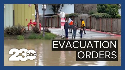 Areas around Kern County under evacuation orders