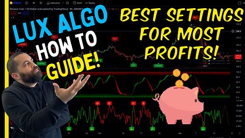 How To Use Lux Algo Best Settings Tutorial | Lux Algo How To Guide | Lux Algo Review +Discount Code
